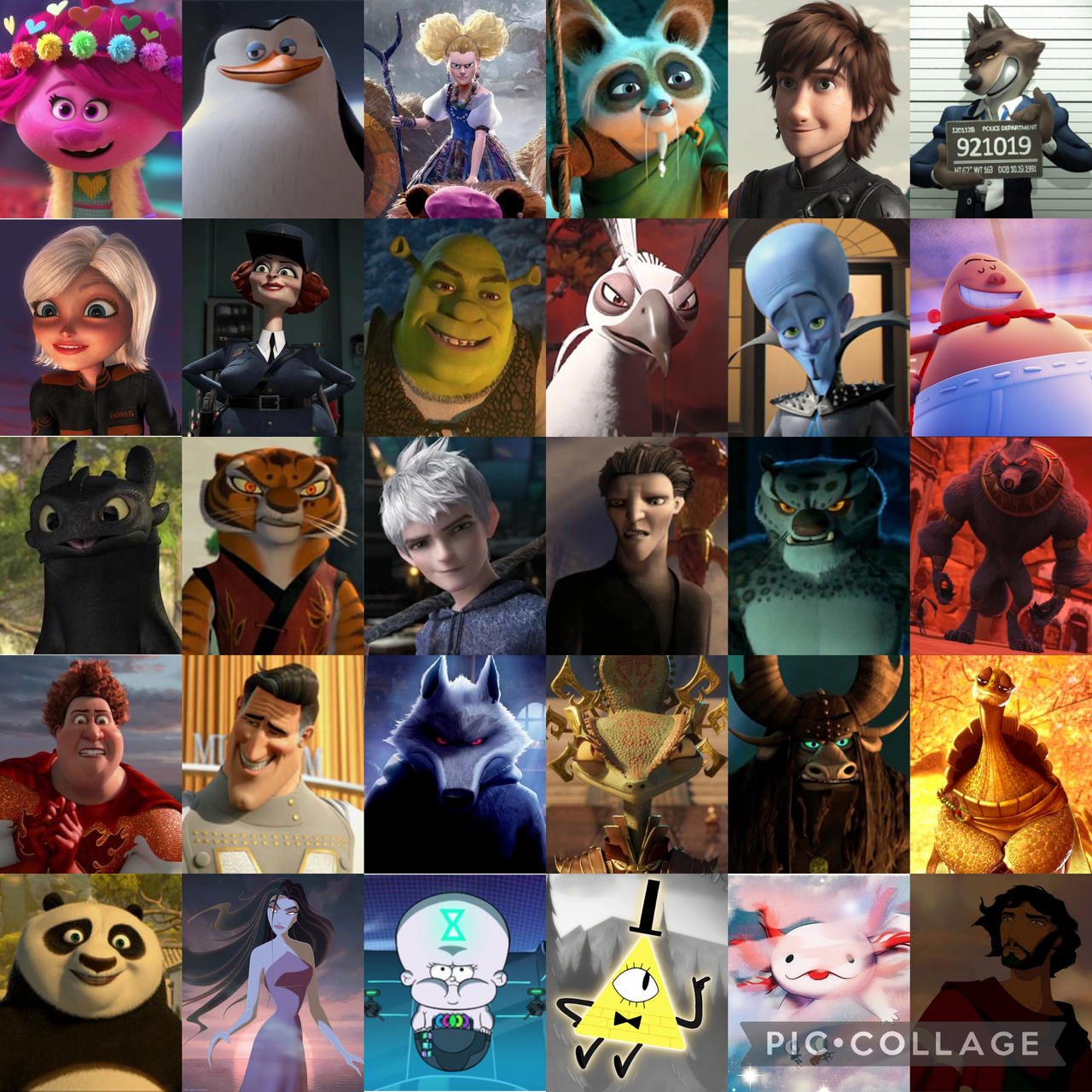 Dreamworks Creating Characters The Dreamworks Characters In Power Level Order by gumballnetworkcu on ...