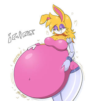 Bunnie Rabbot orange juice filled belly [rq]