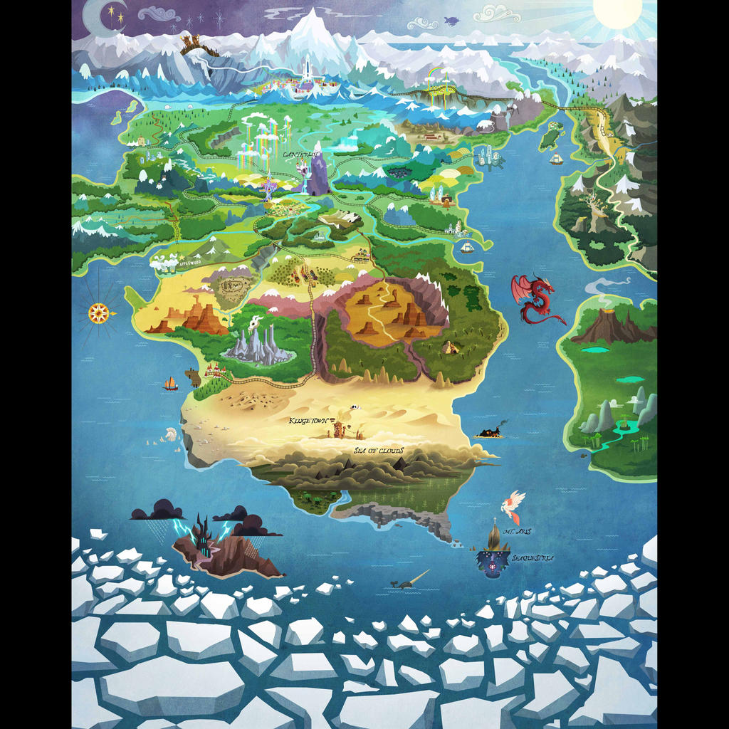 Zone Mlp New mlp map by kitteneee on DeviantArt