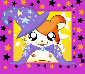 Hamtaro as Trixie for Halloween! pt2 (contest)