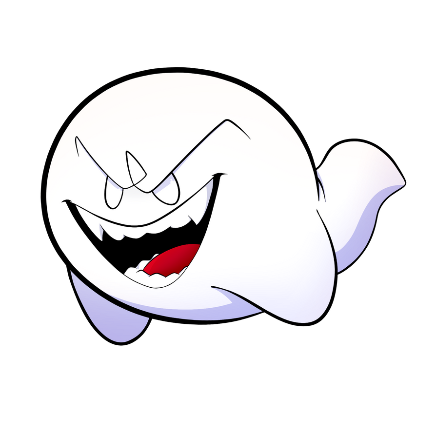 Boo drawing by TheArtistBush on DeviantArt