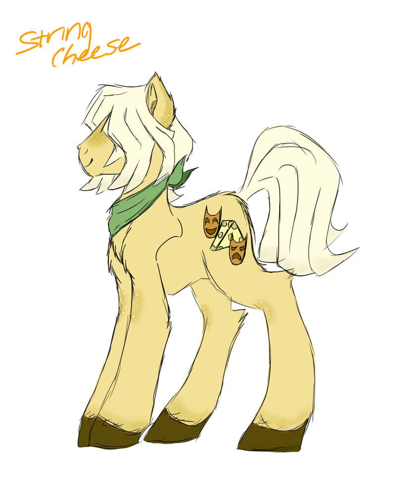 Humanoid String Cheese Next Gen: String Cheese by DEyANiTe on DeviantArt