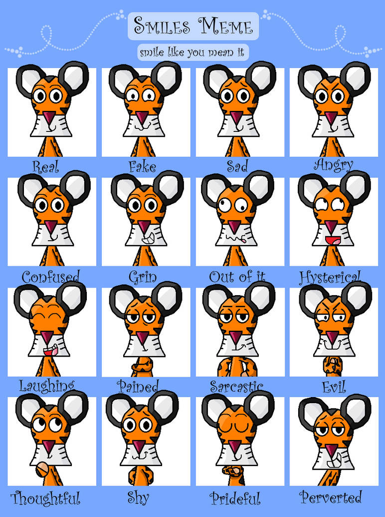 Russ's Smile Meme by ChunkyLappy on DeviantArt