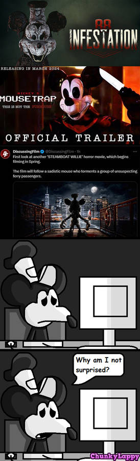 Steamboat Willie Is Now A Horror Game And Movie
