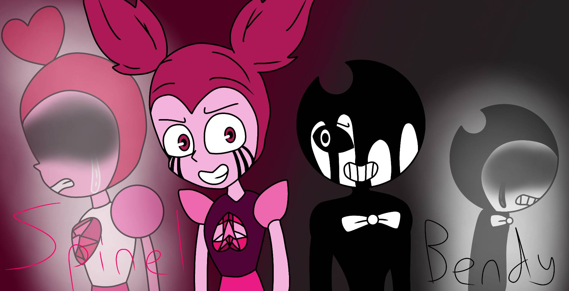 Spinel Rabbit Spinel and Bendy by Picture-Fairy on DeviantArt