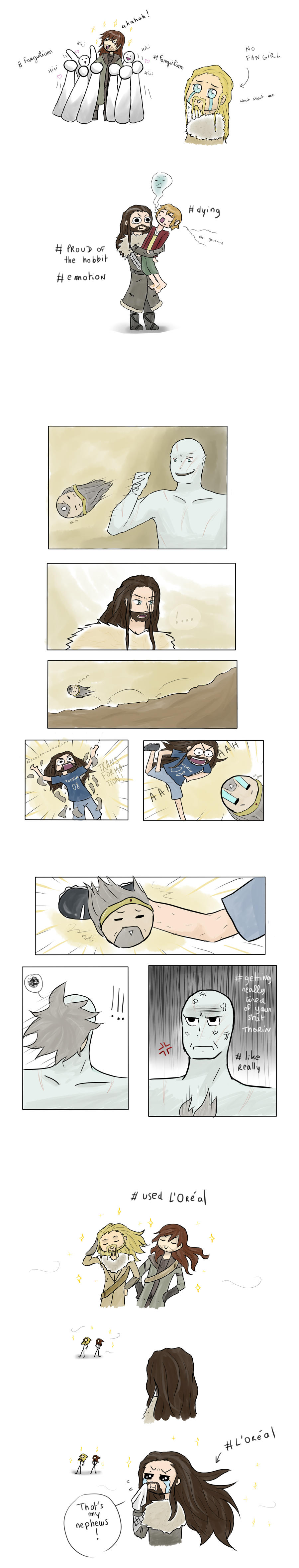 The Hobbit ~ Doodles by Reikiwie