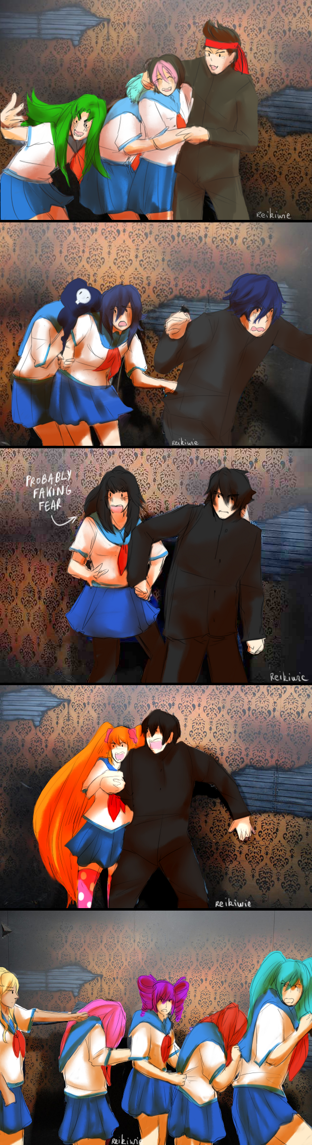 Yandere Simulator (feat that Spooky Haunted House)