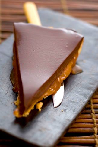 Choc Salted Caramel Tart