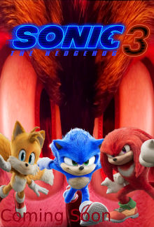 My Sonic 3 poster I made last year in 2023