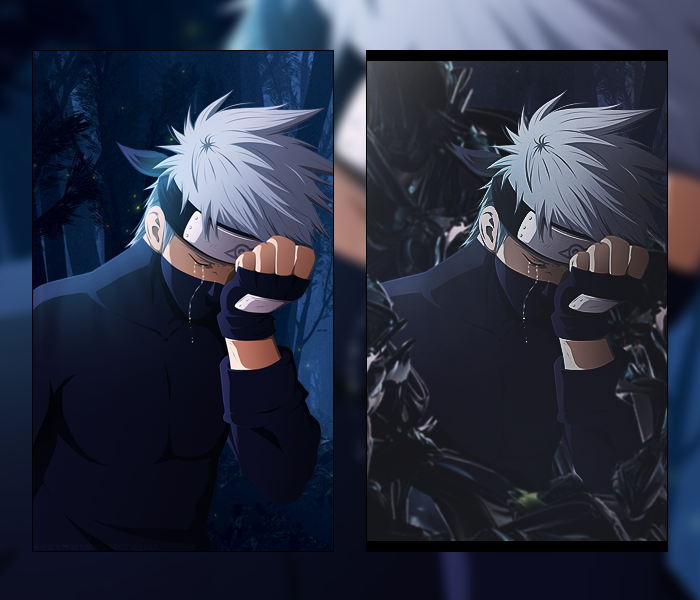 Quadro Kakashi Hatake com Paspatur