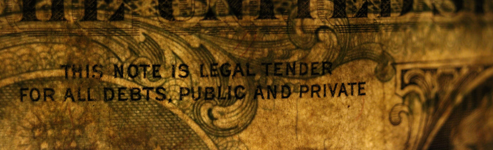 This Note Is Legal Tender