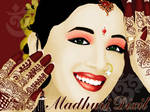 Madhuri Dixit by BlissInMyCoffee