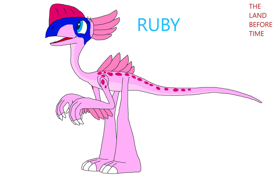 The Land Before Time: Ruby Redesigned by BryanGhidorah2002 on DeviantArt