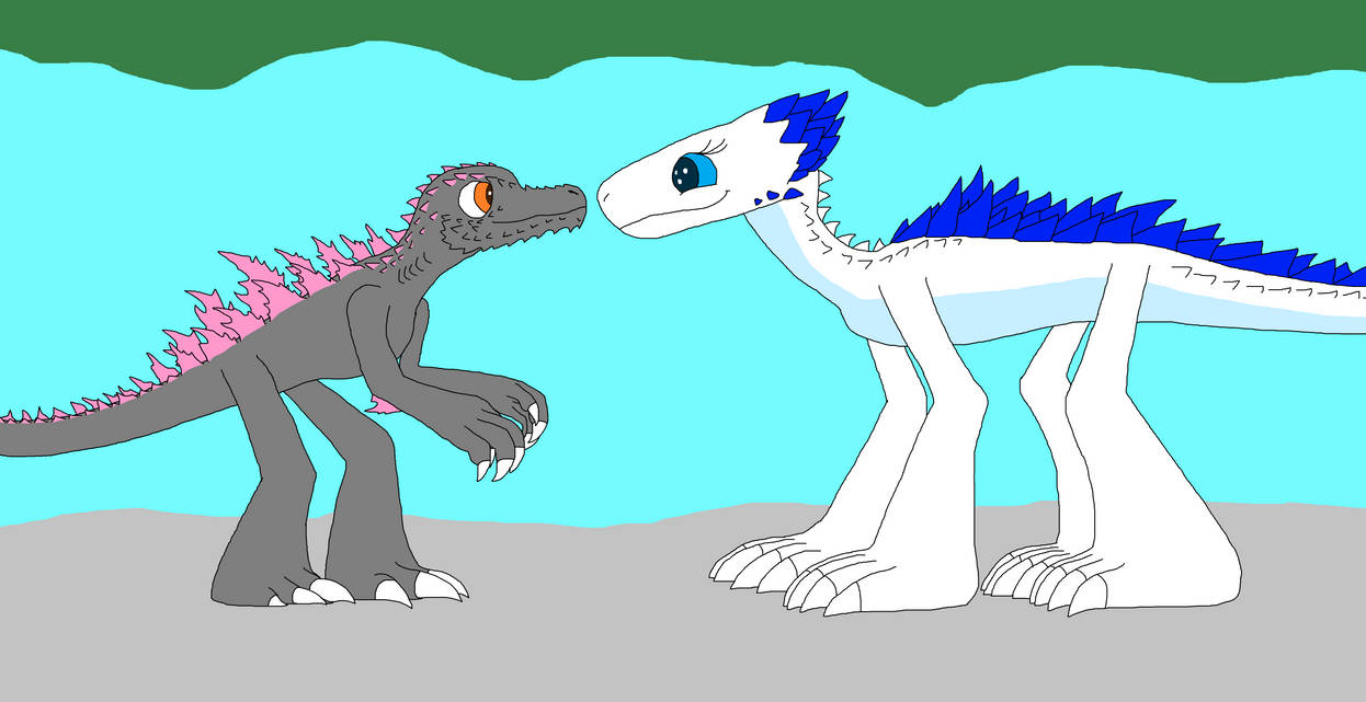 Godzilla: HEF AU: Godzilla x Shimo (digital) by BryanGhidorah2002 on ...