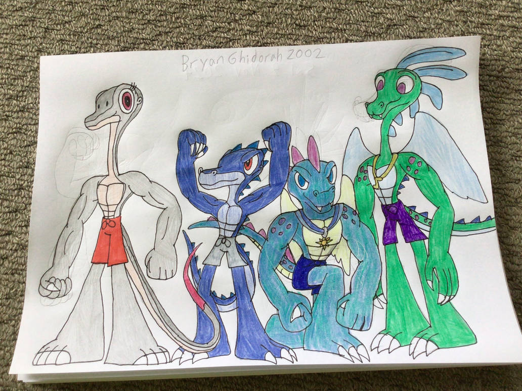 RQ for SBMArts: Buff Dinosaur and Dragon Guys by BryanGhidorah2002 on ...