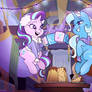Starlight Trixie Hearth's Warming fanart xconito