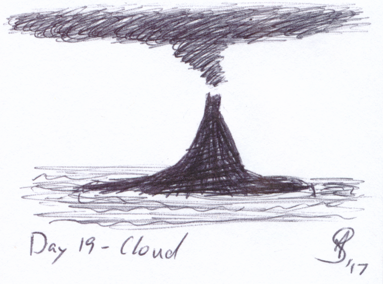 Inktober 2017 Day 19 - Cloud