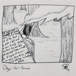 Inktober 2019 | Day 11 - Snow