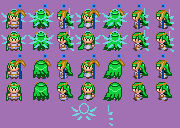 Palutena Sprite Sheet