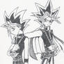 Atemu and Yugi