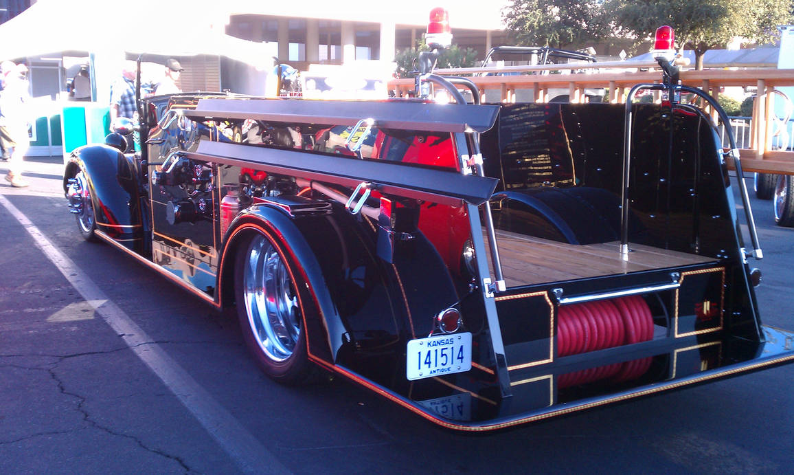 Awesome Custom fire truck rear view by Blsdesq on DeviantArt