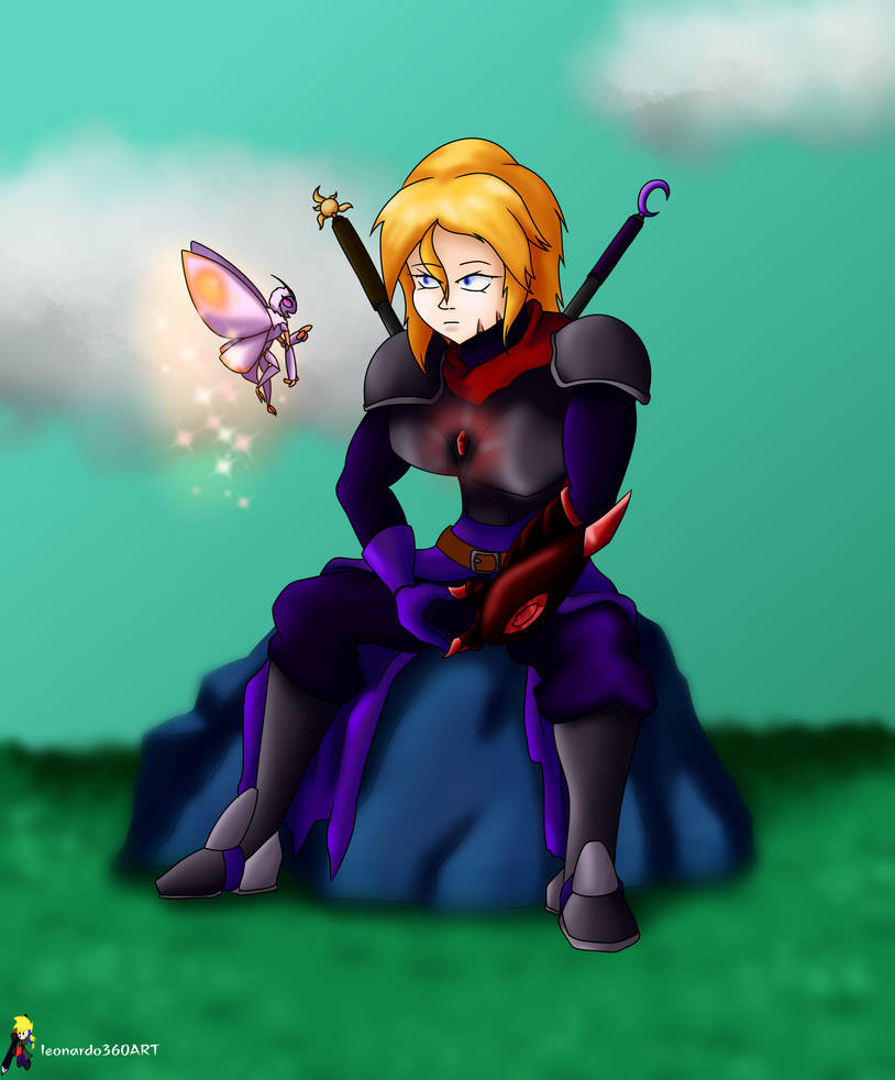 Deviantart 360 ashley descansando con su hada by leonardo360ART on DeviantArt
