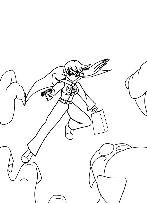 Illustration final line art by sonicjr53 on DeviantArt