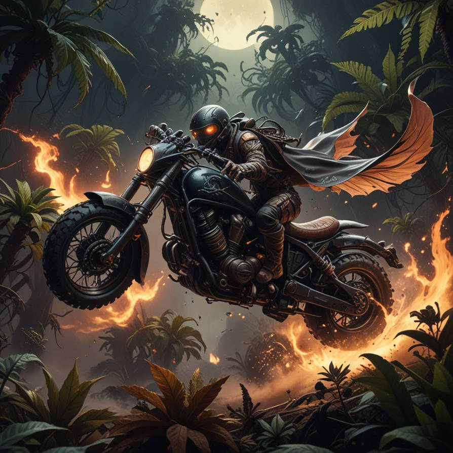 Flying demon's moto 4 by geniusxx on DeviantArt