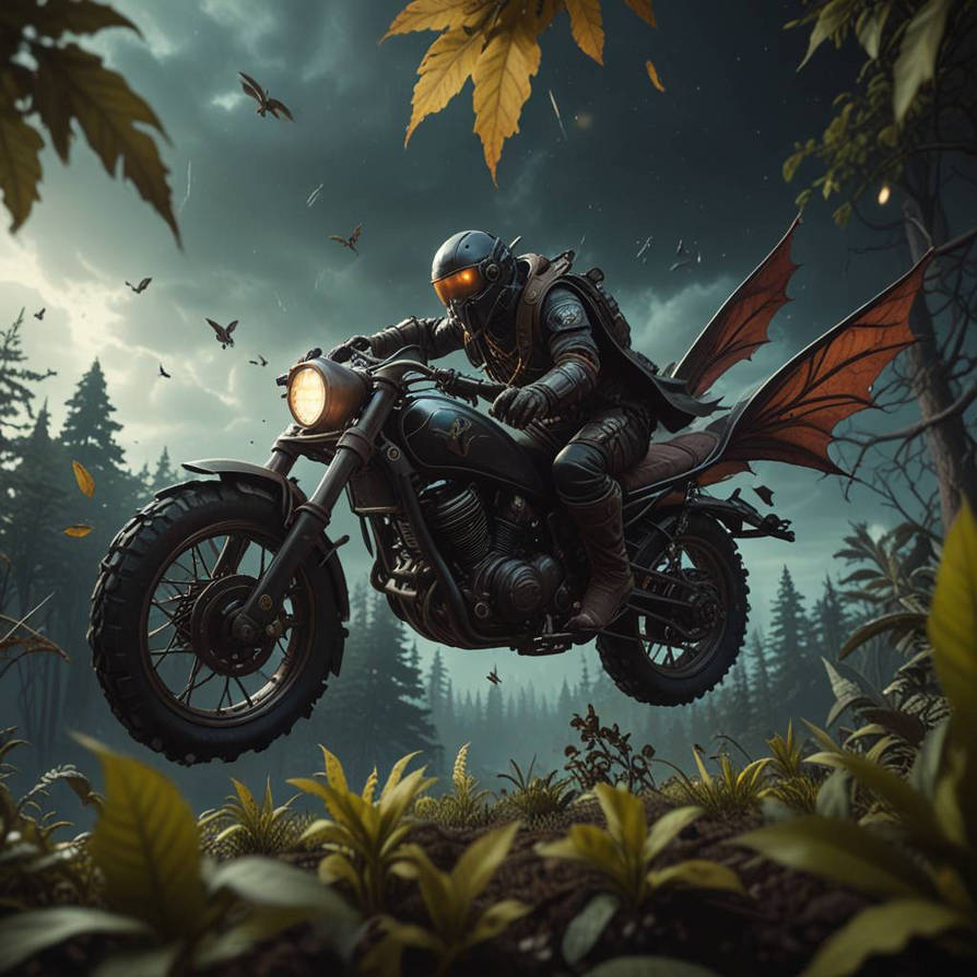 Flying demon's moto 2 by geniusxx on DeviantArt