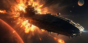 In space, there is no sound. Nobody can hear you.