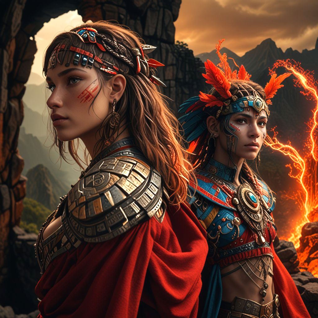 Inca Princesses On request: Inca princesses, please - Ok, I try by geniusxx on DeviantArt