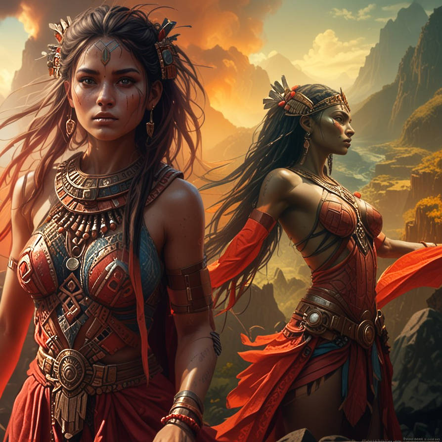 Inca Princesses On request: Inca princesses, please - Ok, I try by geniusxx on DeviantArt