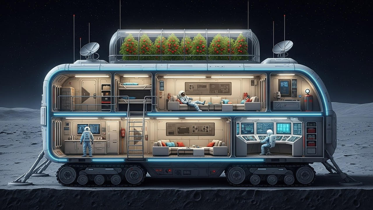 Lunar Module House Modular Solarium Lunar Habitat by geniusxx on DeviantArt