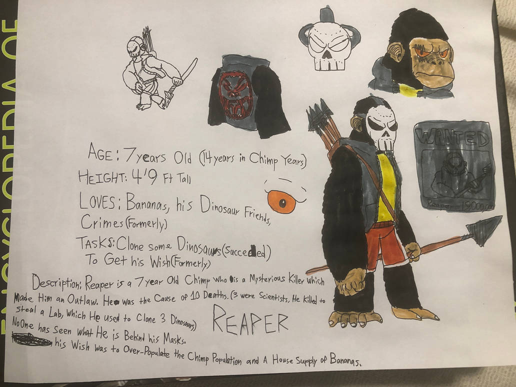 Reaper (Puss in Boots: The Last Wish OC) by TylerArtGamingShark on ...