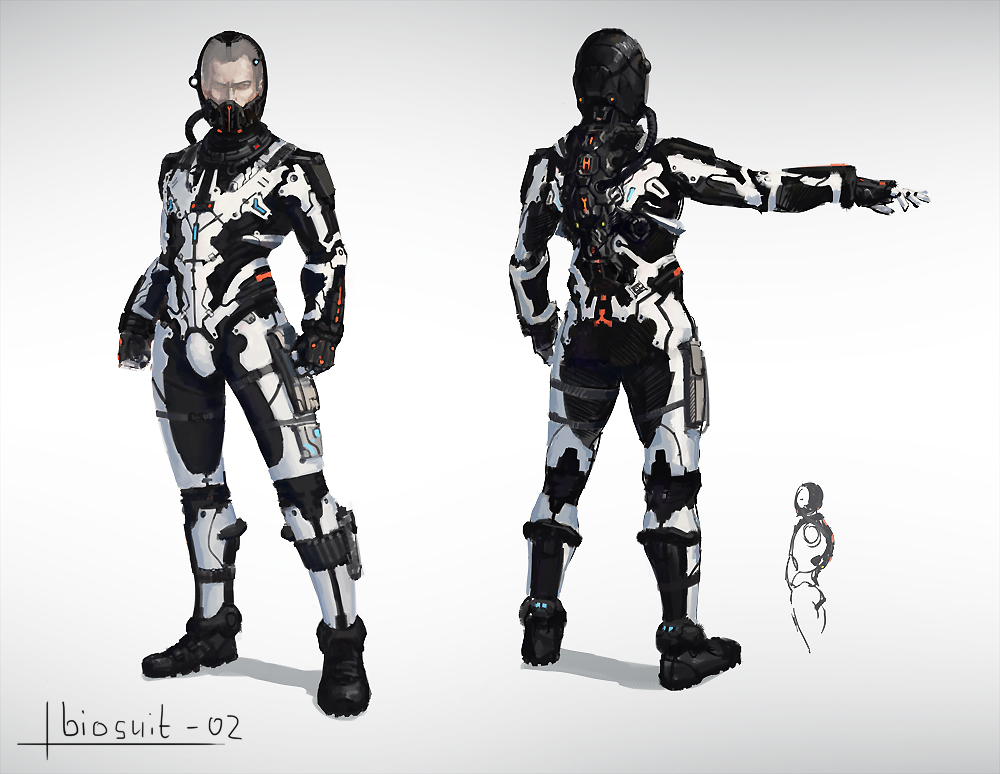 Bio Suit Space Suit New