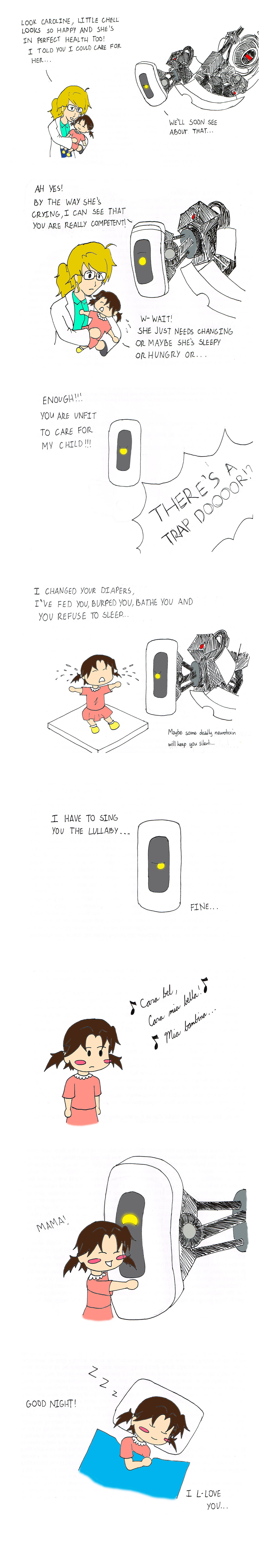 Headcanons Portal Caroline Is Chell S Mother By Justastudent996 On Deviantart