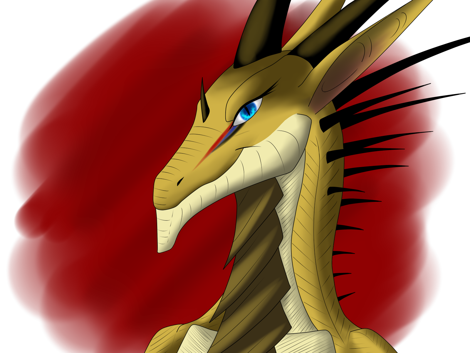 Desert Dragoness by Tomek1000