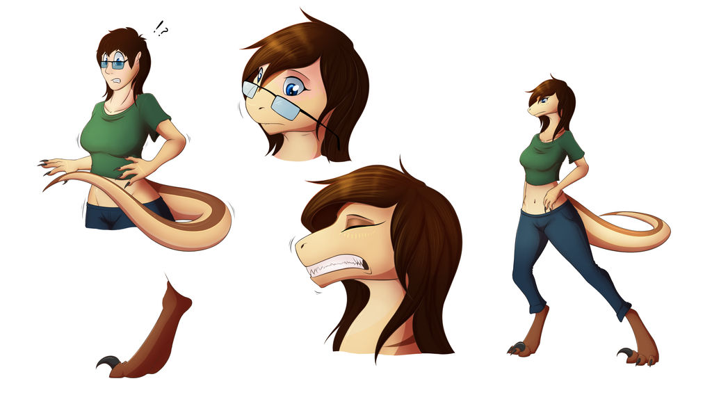Raptor Tail page 2 by Tomek1000 on DeviantArt