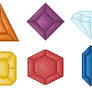 Pixel Gemstones