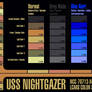 Star Trek = Project X42 LCARS colour scheme