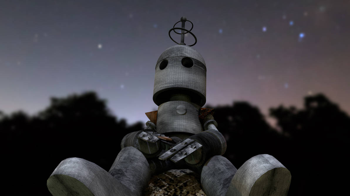 My first robot 3D model. by TheHumanGallade on DeviantArt