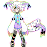 Rainbow Tonmakemi Collab Adopt: CLOSED