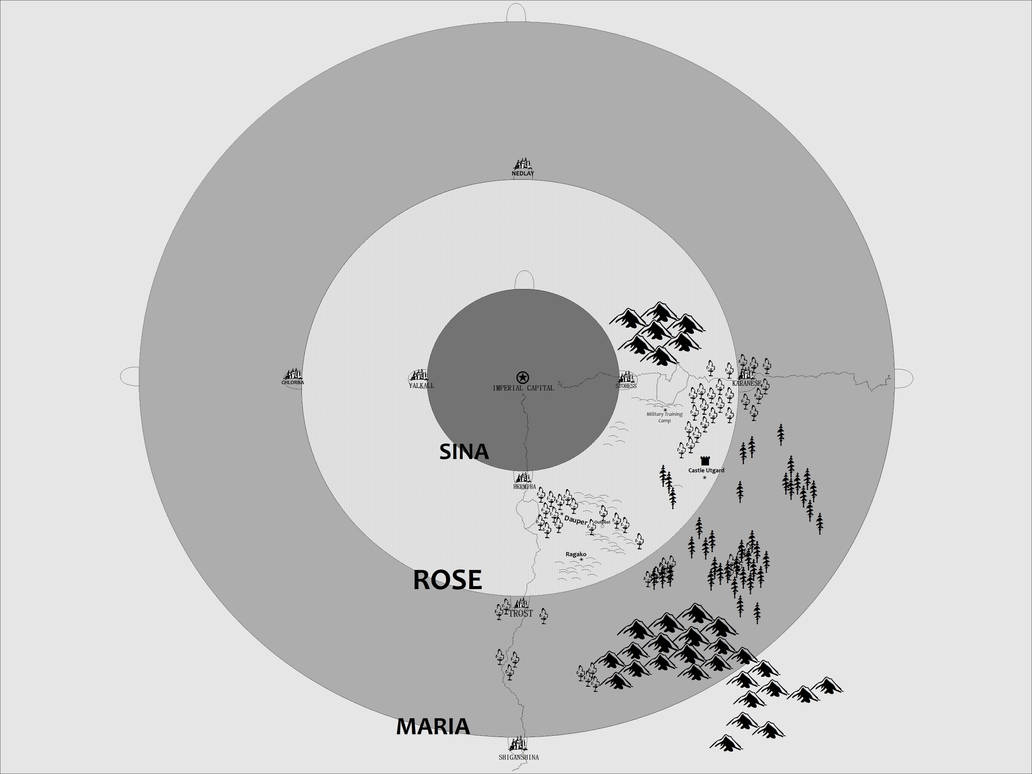 Map Of Attack On Titan Maps For You