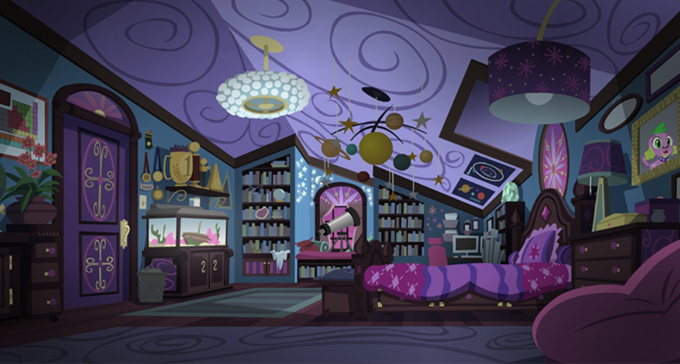 Twilight Sparkles Bedroom by DiaperedNight on DeviantArt