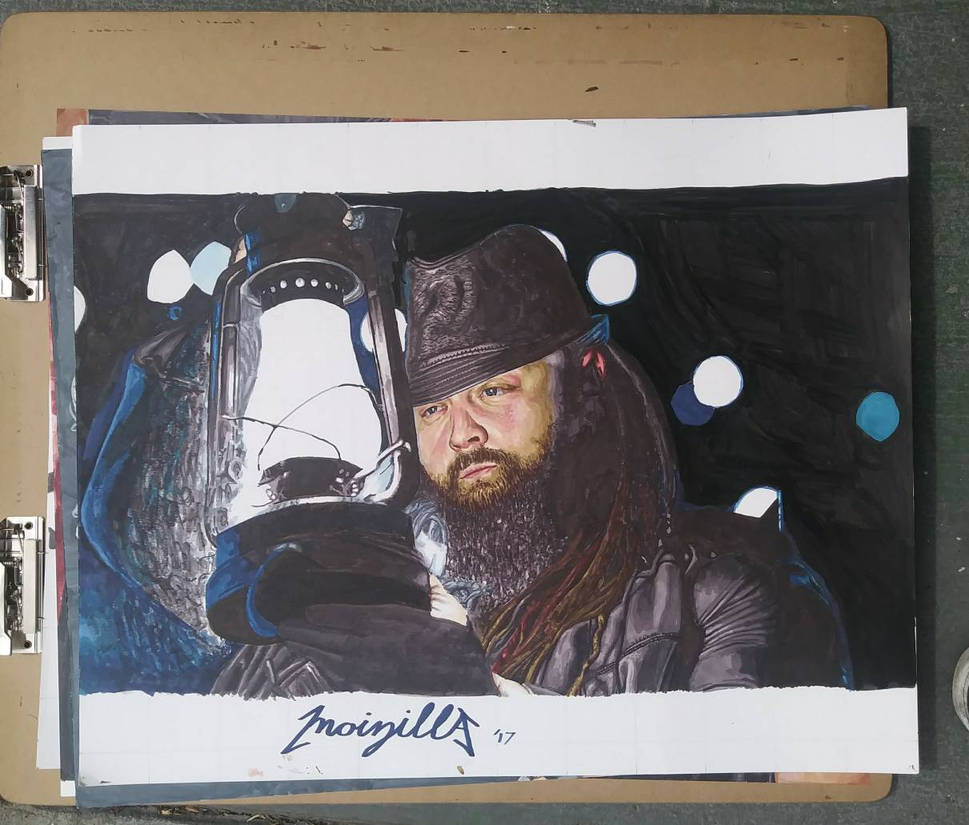 bray Wyatt marker drawing by moizilla on DeviantArt