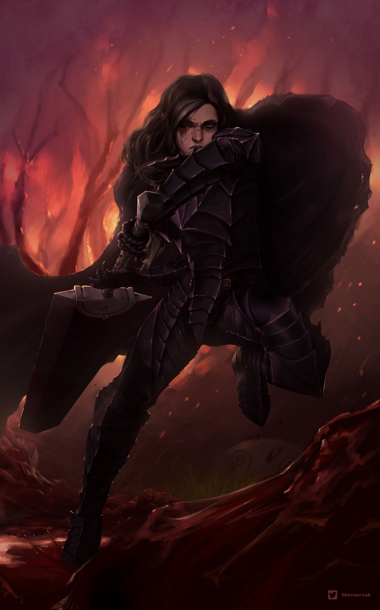 Fem Guts / Berserk by BerseriaMakesArt on DeviantArt