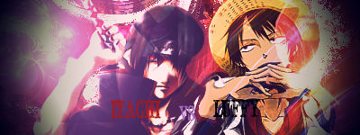 Luffy vs Itachi Signature