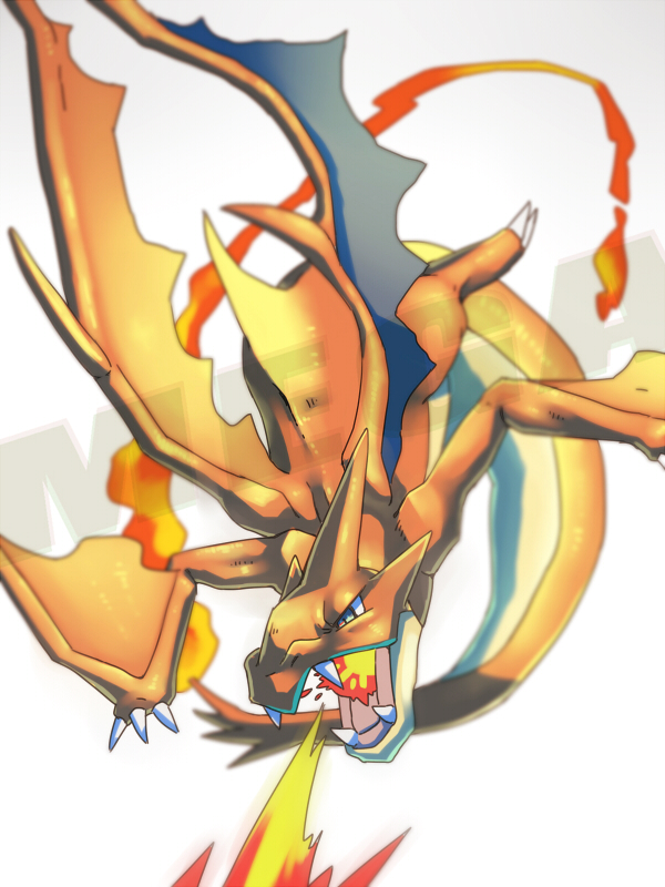 Mega Charizard X-Y Colour swap by HellishBiscuitUK on DeviantArt