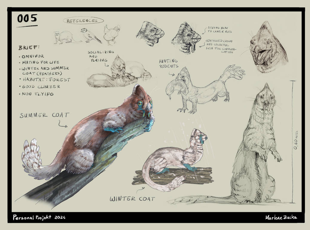 Creature Design (rework of old concept) #005 by TheKunterbunter on ...