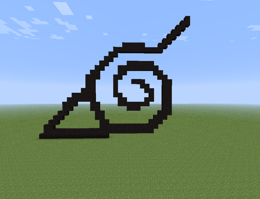 Logo Of Konoha Minecraft By Deadplinkofthesand On Deviantart